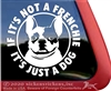 French Bulldog Window Decal