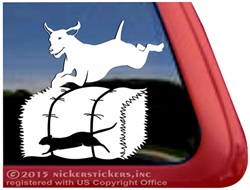 Custom Vizsla Barn Hunt Dog Car Truck RV Window Decal Sticker