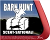 Find Dat Rat Westie Barn Hunt West Highland White Terrier Dog Car Window iPad Decal Sticker