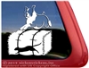 Custom Boxer Barn Hunt Dog Decal Sticker Car Auto Window iPad