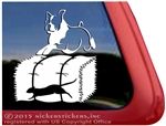 Custom Boxer Barn Hunt Dog Decal Sticker Car Auto Window iPad