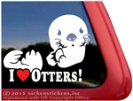 Sea Otter Window Decal