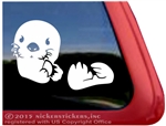 Sea Otter Window Decal