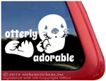 Sea Otter Window Decal