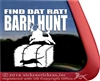 Jack Russell Terrier Barn Hunt Dog Window Decal