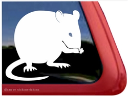 Custom Pet Rat Car Truck RV Window Yeti Laptop Notebook Decal Sticker