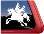 Pegasus Pony Winged Horse Equine Car Truck RV Window Decal Sticker