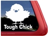 Chick Car Truck RV Trailer Window Decal Sticker