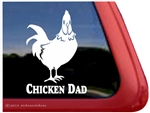 Rooster Car Truck RV Trailer Window Decal Sticker