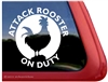 Rooster Car Truck RV Trailer Window Decal Sticker