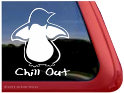 Penguin Window Decal