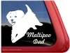 Maltipoo Window Decal