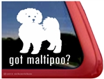 Maltipoo Window Decal