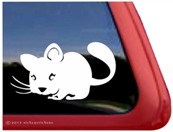 Chinchilla Window Decal