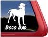 Dogo Dad Dogo Argentino Dog Car Truck RV Window Decal Sticker