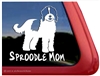 Sproodle Dog Window Decal