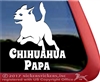 Chihuahua Window Decal