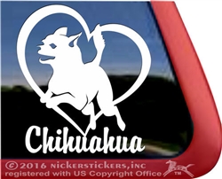 Chihuahua Window Decal