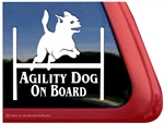 Chihuahua Agility Dog Car Truck RV Window Decal Sticker