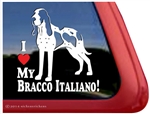 Bracco Italiano Italian Bird Dog Car Truck RV Window Decal Sticker