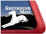 Greyhound Mom Dog iPad Car Truck RV Window Decal Sticker