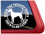Plott Hound Tailgate Dog Car Truck RV Window Decal Sticker