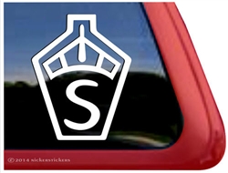 Swedish Warmblood Horse Trailer Car Truck RV Window Decal Sticker