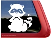 Raccoon Window Decal