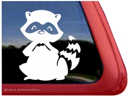 Raccoon Window Decal