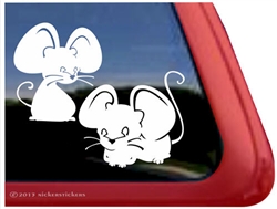Mice Window Decal