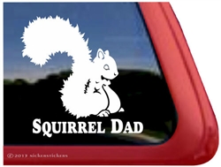 Squirrel Window Decal