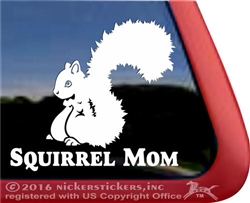 Squirrel Window Decal