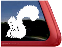 Squirrel Window Decal