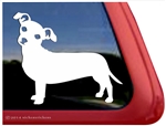 Custom Chiweenie Dog iPad Car Truck RV Window Decal Sticker