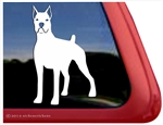 Custom Boxer Dog Decal Sticker Car Auto Window iPad