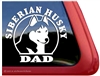 Siberian Husky Dad Dog iPad Car Truck Window Decal Sticker