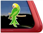 Custom Yellow Headed Amazon Parrot Bird Car Truck RV Window Decal Sticker