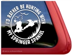 Springer Spaniel Window Decal