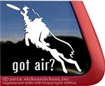 Disc Dog Frisbee Dog Australian Shepherd Aussie Car Truck RV Window Decal Sticker