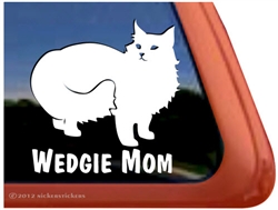 Norwegian Forest Cat Window Decal