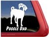 Puggle Window Decal