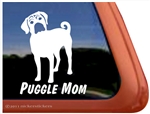 Puggle Window Decal