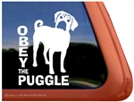 Puggle Window Decal