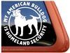 American Bulldog Window Decal