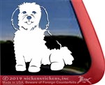 Custom Havanese Window Decal