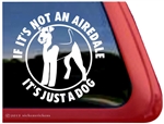 Airedale Terrier Window Decal