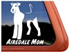 Airedale Terrier Window Decal