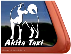 Akita Window Decal