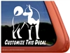 Custom Akita Dog iPad Car Truck RV Window Decal Sticker