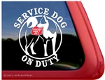 Service Dog Window Decal